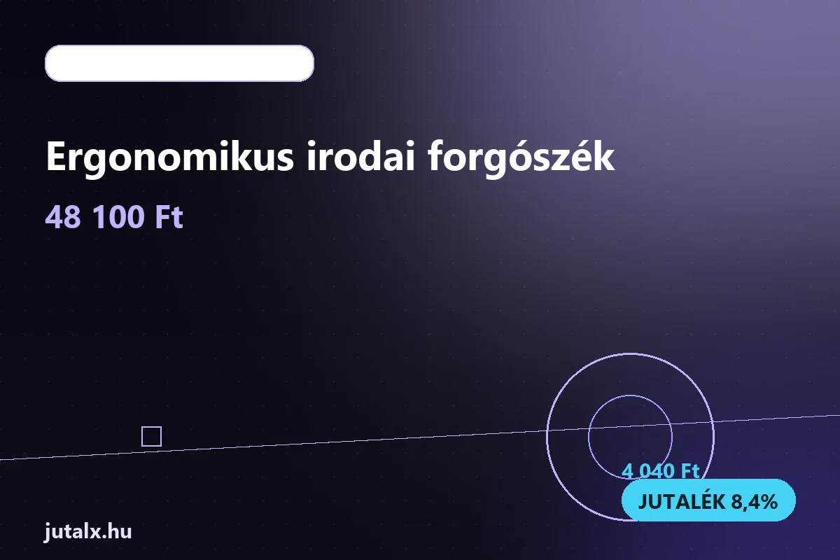 Ergonomikus irodai forgószék — Bútor és lakberendezés ajánlat jutalékkal