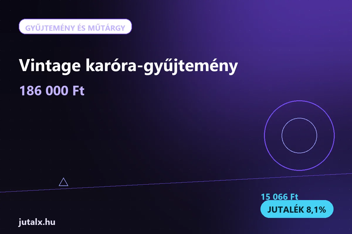 Vintage karóra-gyűjtemény — Gyűjtemény és műtárgy ajánlat jutalékkal